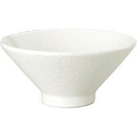 金正陶器 綿雪 粉引 切立14cmライス碗 63-11-163-14 1セット(6個)（直送品）