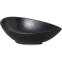 金正陶器 石墨 黒耀 14cm片口鉢 63-11-161-6 1セット(6個)（直送品）