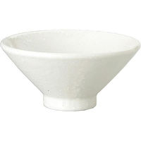 金正陶器 綿雪 粉引 切立15cmライス碗 63-11-163-13 1セット(6個)（直送品）