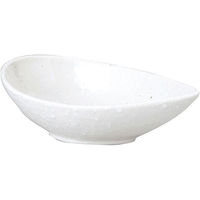 金正陶器 綿雪 粉引 14cm片口鉢 63-11-164-2 1セット(6個)（直送品）