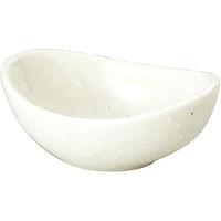 金正陶器 綿雪 粉引 9cmビーンズボール 63-11-164-5 1セット(10個)（直送品）