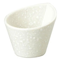 金正陶器 綿雪 粉引 8cmスライドボール 63-11-164-9 1セット(10個)（直送品）