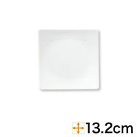 金正陶器 角和皿 白 14cm正角皿 63-11-173-5 1セット(6個)（直送品）