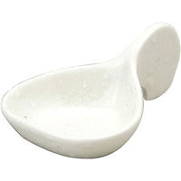 金正陶器 8cmマロントレー 粉引 63-11-181-23 1セット(10個)（直送品）