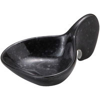 金正陶器 6cmマロントレー 黒御影 63-11-181-29 1セット(10個)（直送品）