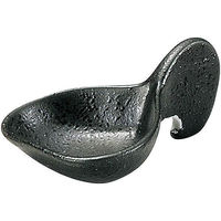 金正陶器 6cmマロントレー 黒耀 63-11-181-31 1セット(10個)（直送品）