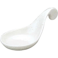 金正陶器 12cmサークルトレー 粉引 63-11-181-38 1セット(10個)（直送品）