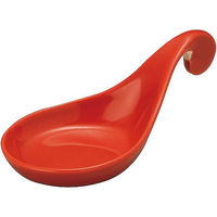 金正陶器 10cmサークルトレー 赤 63-11-181-47 1セット(10個)（直送品）