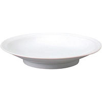 金正陶器 白中華 リム高台20cm皿 63-11-194-12 1セット(6個)（直送品）