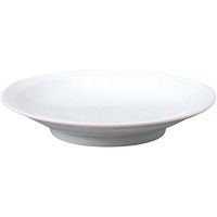 金正陶器 白中華 リム高台18cm皿 63-11-194-13 1セット(10個)（直送品）