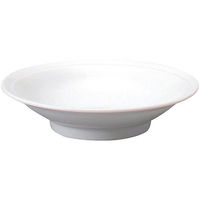 金正陶器 白中華 リム高台15cm皿 63-11-194-14 1セット(10個)（直送品）