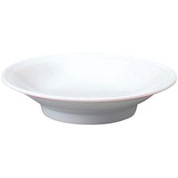 金正陶器 白中華 リム高台14cm皿 63-11-194-15 1セット(10個)（直送品）