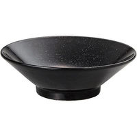 金正陶器 黒中華 黒御影 切立高台24cm浅丼 63-11-206-9 1セット(3個)（直送品）