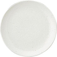 金正陶器 和風中華 粉引 メタ玉28cm皿 63-11-209-1 1セット(3個)（直送品）