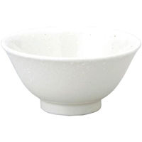 金正陶器 和風中華 粉引 反12cm碗 63-11-212-3 1セット(10個)（直送品）