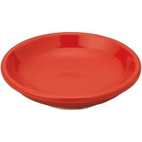 金正陶器 紅中華 メタ玉9.5cm深皿 赤 63-11-217-12 1セット(10個)（直送品）