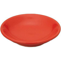 金正陶器 紅中華 メタ玉9cm深皿 赤 63-11-217-13 1セット(10個)（直送品）