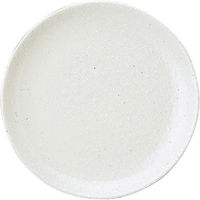 金正陶器 和風中華 粉引 メタ玉21cm皿 63-11-209-4 1セット(10個)（直送品）