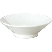 金正陶器 和風中華 粉引 切立高台24cm浅丼 63-11-210-11 1セット(3個)（直送品）