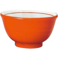 金正陶器 手巻丼 反15cm深丼 朱巻 63-11-223-8 1セット(6個)（直送品）