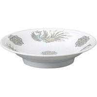 金正陶器 北京 イングレーズ リム高台14cm皿 63-11-226-5 1セット(6個)（直送品）