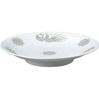 金正陶器 北京 イングレーズ リム高台24cm皿 63-11-226-2 1セット(3個)（直送品）