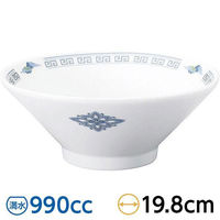 金正陶器 翔鳳 切立高台20cm丼 63-11-228-7 1セット(6個)（直送品）