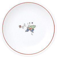 金正陶器 色絵唐子 13cm皿 63-11-230-17 1セット(10個)（直送品）