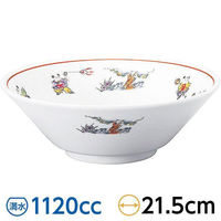 金正陶器 色絵唐子 切立22cm丼 63-11-230-4 1セット(3個)（直送品）