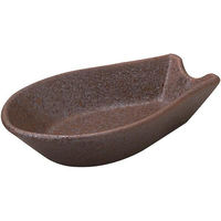 金正陶器 カラーレンゲ 受台 赤茶備前 63-11-237-36 1セット(10個)（直送品）