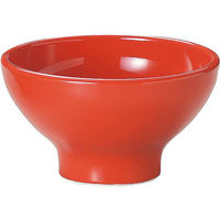 金正陶器 ユーラシア カラー 15cm深ボール 赤 63-11-55-11 1セット(6個)（直送品）