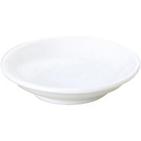 金正陶器 ベーシック ホワイト メタ玉9cm深皿 63-11-62-9 1セット(10個)（直送品）
