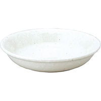 金正陶器 ベーシック 粉引 メタ玉14cm深皿 63-11-67-12 1セット(10個)（直送品）