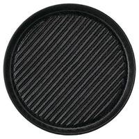 金正陶器 ストライプ 22cm皿 黒耀 63-11-91-4 1セット(6個)（直送品）