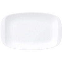金正陶器 フリーシェイプ 21cm平耳付プラター 白 63-11-96-4 1セット(6個)（直送品）