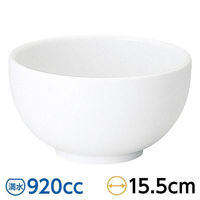 金正陶器 白翔 5.0深口丼 65-50000031 1セット(6個)（直送品）