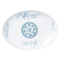 金正陶器 鳳凰 9”プラター 65-50005043 1セット(3個)（直送品）