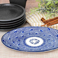 金正陶器 タイスキ 8”プラター 65-50008044 1セット(3個)（直送品）