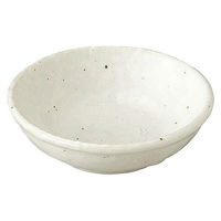 金正陶器 新粉引 2.6薬味皿 65-50020091 1セット(10個)（直送品）