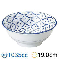 金正陶器 チェンマイ 6.3高台丼 65-50107035 1セット(3個)（直送品）