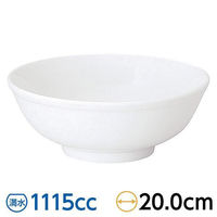 金正陶器 白翔 6.5玉渕丼 65-50200034 1セット(3個)（直送品）