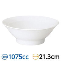 金正陶器 白翔 7.0リム丼 65-50500039 1セット(6個)（直送品）