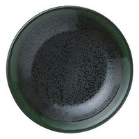 金正陶器 グリーン志野 リム3.5皿 65-50577012 1セット(10個)（直送品）