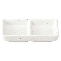 金正陶器 新粉引 スタック2連皿 65-51020002 1セット(6個)（直送品）