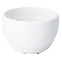 金正陶器 ねーじゅ 白マット ころころ碗 65-51001050 1セット(6個)（直送品）