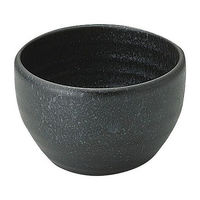 金正陶器 黒洋 ころころ碗 65-51031050 1セット(6個)（直送品）