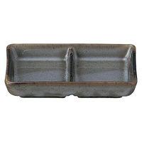 金正陶器 山がすみ スタック2連皿 65-51038002 1セット(6個)（直送品）