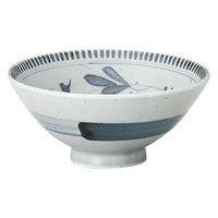 金正陶器 益子ツタ 鯛茶 身 65-51027031 1セット(6個)（直送品）