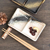 金正陶器 銀河 スタック2連皿 65-51024002 1セット(6個)（直送品）