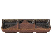 金正陶器 美濃伊賀 スタック3連皿 65-51061000 1セット(3個)（直送品）